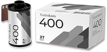 Amazon | Vetrokam 400 白黒写真フィルム 27枚撮り | Vetrokam | フィルム